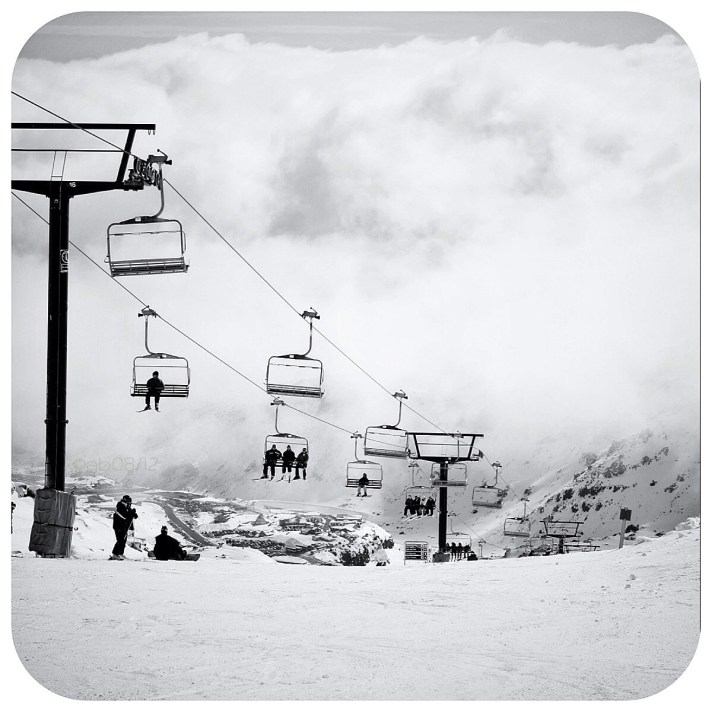 Skiing di Mount Ruapehu