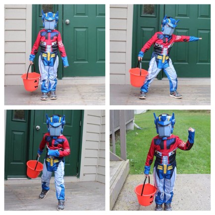 Getting Ready for Trick or Treat - Halloween