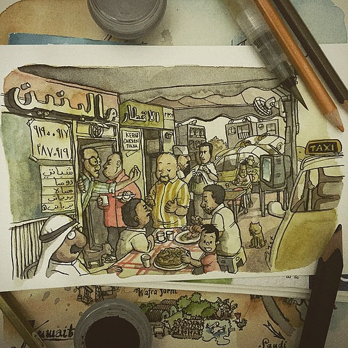 Our favorite indian restaurant in Salmiya.