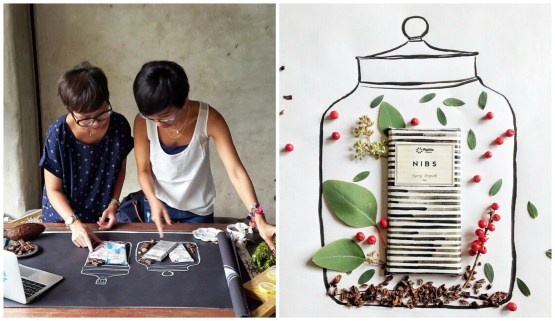 Food styling dengan seoang sahabat saya, yang juga mamarantau (di Dubai): Ayang Cempaka.