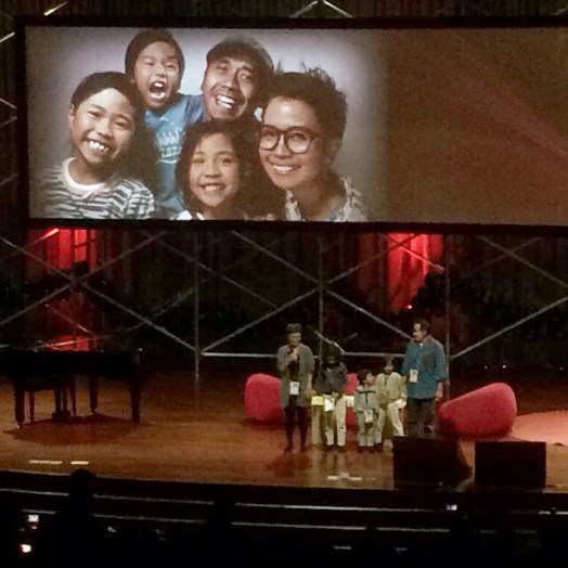 Ketika sharing di TEDx Jakarta 2014 lalu