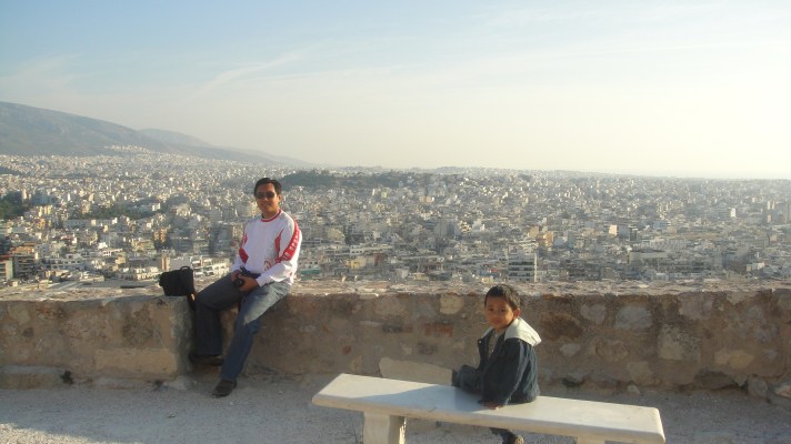 pemandangan Athena dr Acropolis