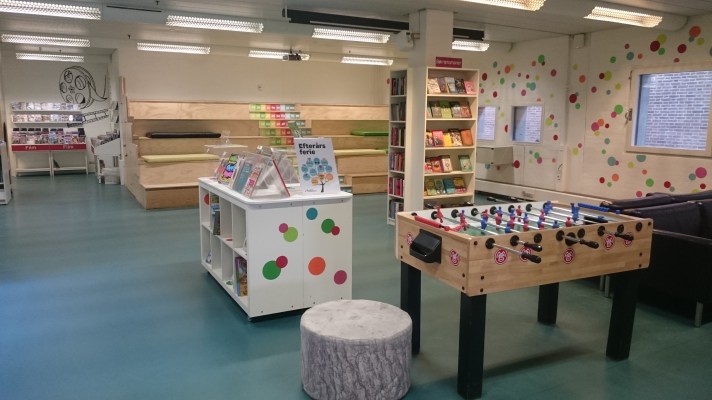 7) Area bermain anak di Aalborg hovedbibliotek